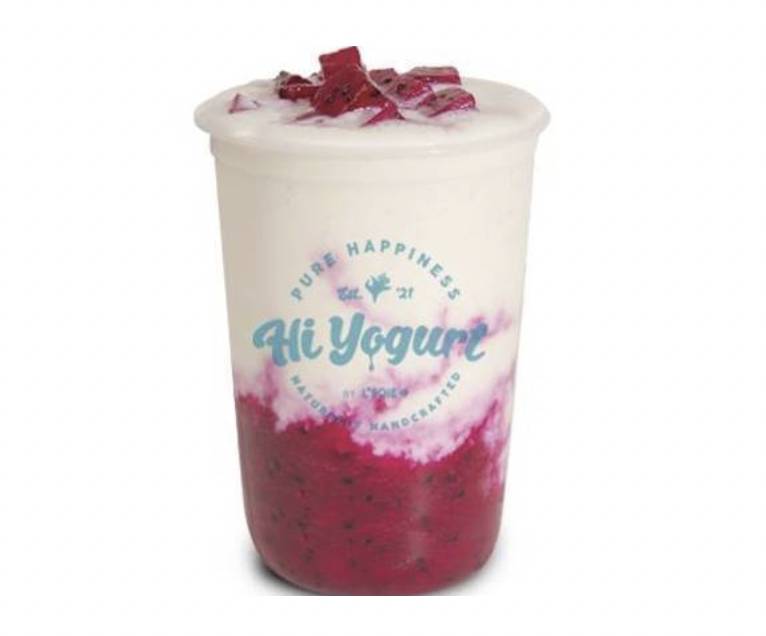 Dragon Fruit Yogurt Shake (火龙果果酸奶)